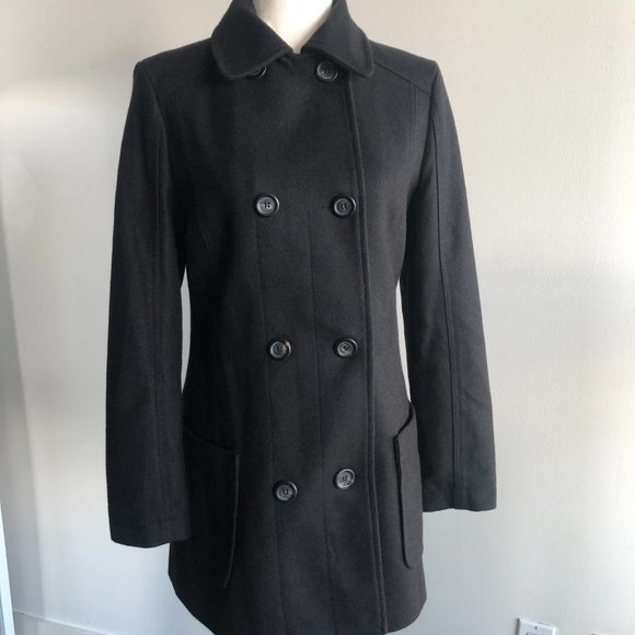 Mango Wool-Blend Long Coat Size S - Picture 6 of 9